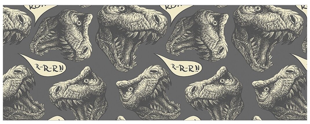 Корзина JoyArty для хранения вещей "Агрессивные динозавры" 35x35 см - фотография № 2