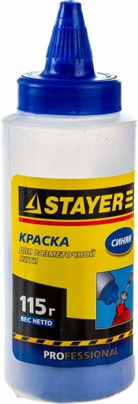 Синяя краска для разметочной нити 115 г STAYER 2-06401-1_z01