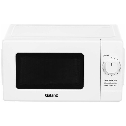 Микроволновая печь GALANZ MOS-2008MW белый микроволновая печь galanz mos 2008mw 700 вт 20 л белая