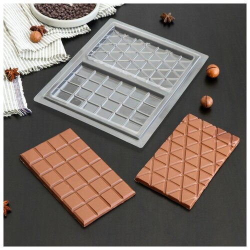 Форма для шоколада и конфет Плитка шоколада 26521 см 260₽