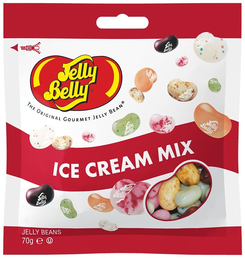 Драже жевательное "Ассорти мороженное" 70гр Jelly Belly/ Таиланд