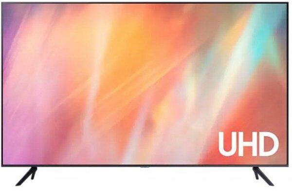 50" Телевизор Samsung UE50AU7100U 2021 LED, HDR, черный