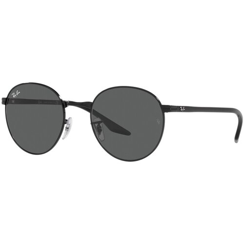 солнцезащитные очки ray ban rb 3548 n 002 32 51 21 51 21 черный коричневый Солнцезащитные очки Ray-Ban, черный, серый