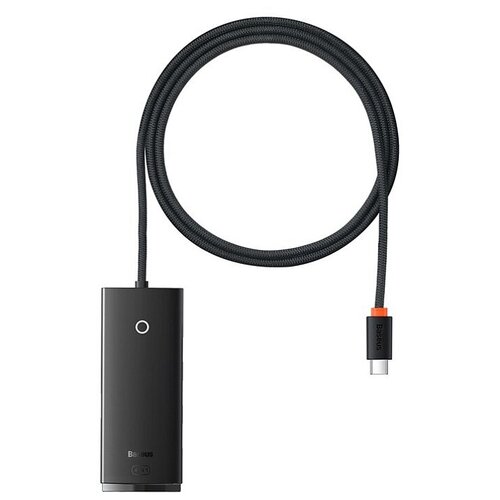 Хаб Baseus Lite WKQX030401 4-Port Type-C HUB Adapter 1m Black 169000₽