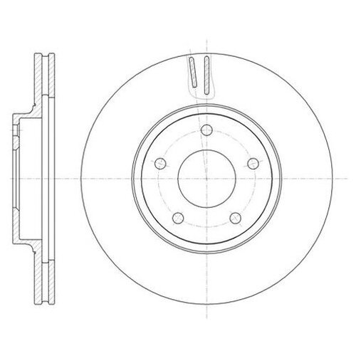 фото Тормозной диск roadhouse 61243.10 для nissan maxima v road house