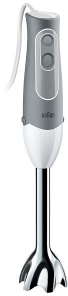 Погружной блендер Braun, тип рукоятки 4165. До 600Вт. Две кнопки. Без регулировки мощности