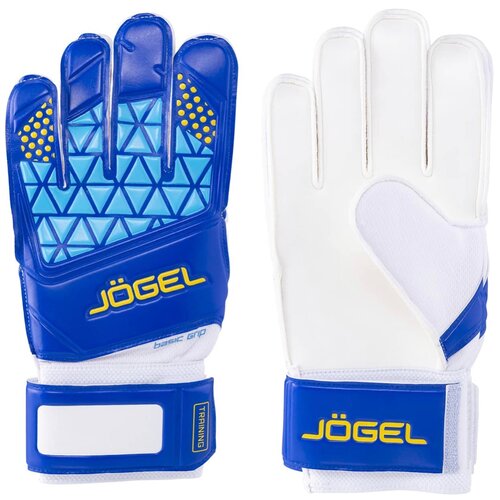 фото Перчатки jogel nigma training flat размер 8, white/blue