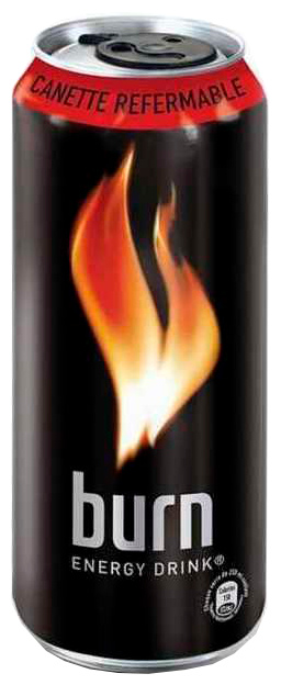 Энергетический напиток Burn (Берн) Original 0,449 л х 12 банок - фотография № 2