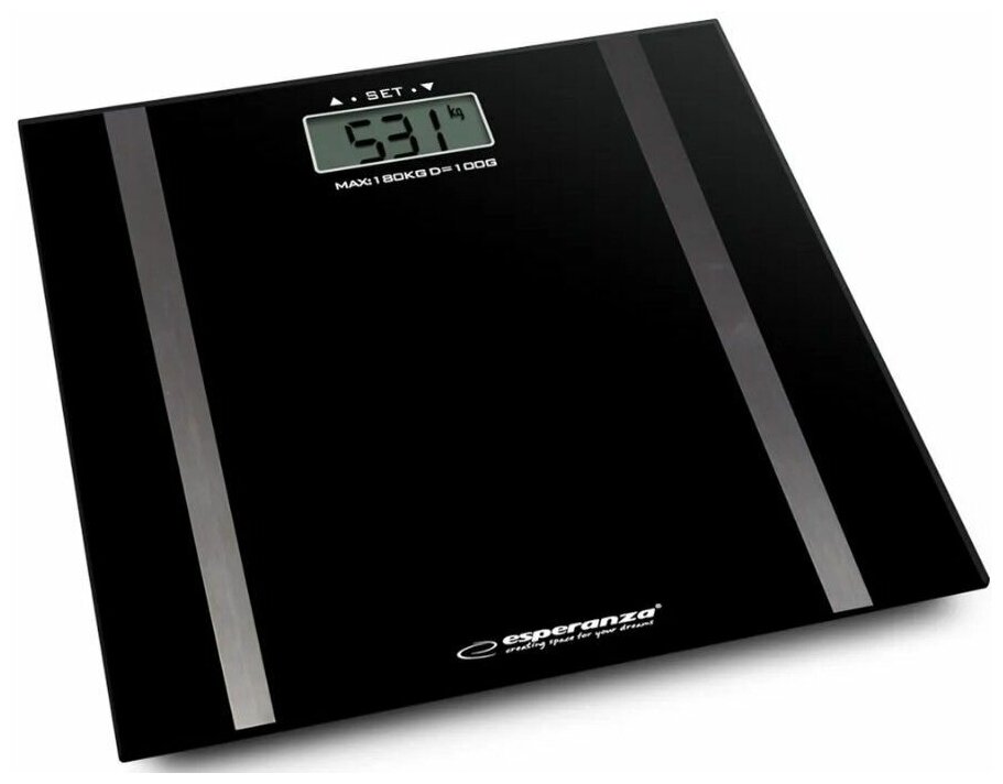 Esperanza Ebs018k Digital FAT Scale Samba Black Напольные весы .