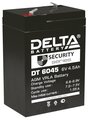 Аккумулятор 6В 4.5А. ч Delta DT 6045 (6шт. в упак.)