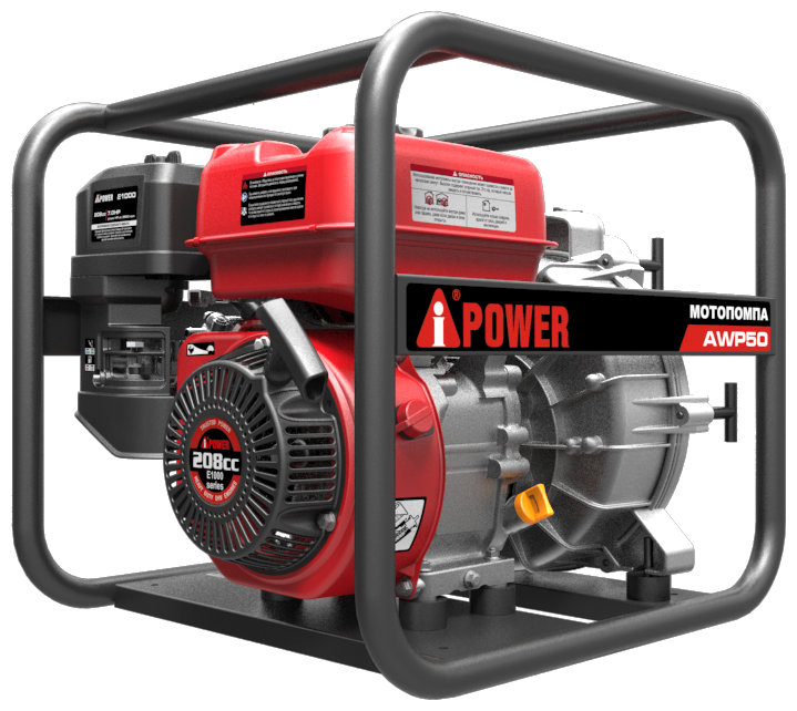 Мотопомпа A-iPower AWP50 (30121) 7 л.с. 533 л/мин
