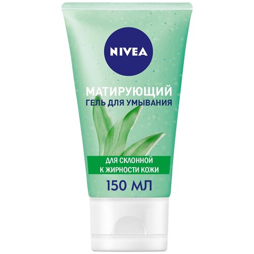 Матирующий гель для умывания Nivea для склонной к жирности кожи, 150 мл.