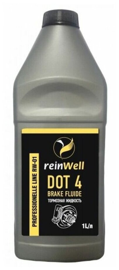 Тормозная жидкость REINWELL DOT4 1Л