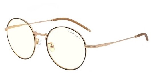 Компьютерные очки GUNNAR Ellipse Clear Black Gold