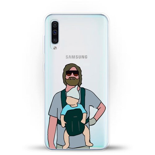 фото Силиконовый чехол алан на samsung galaxy a50s andy & paul