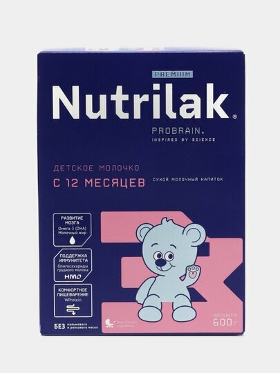 Смесь Nutrilak Premium 3 молочная, 600 г - фото №20