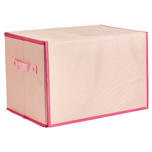 Корзина Наша игрушка Замок, 38х25х25 см, розовый корзина наша игрушка фламинго фиолетовый розовый