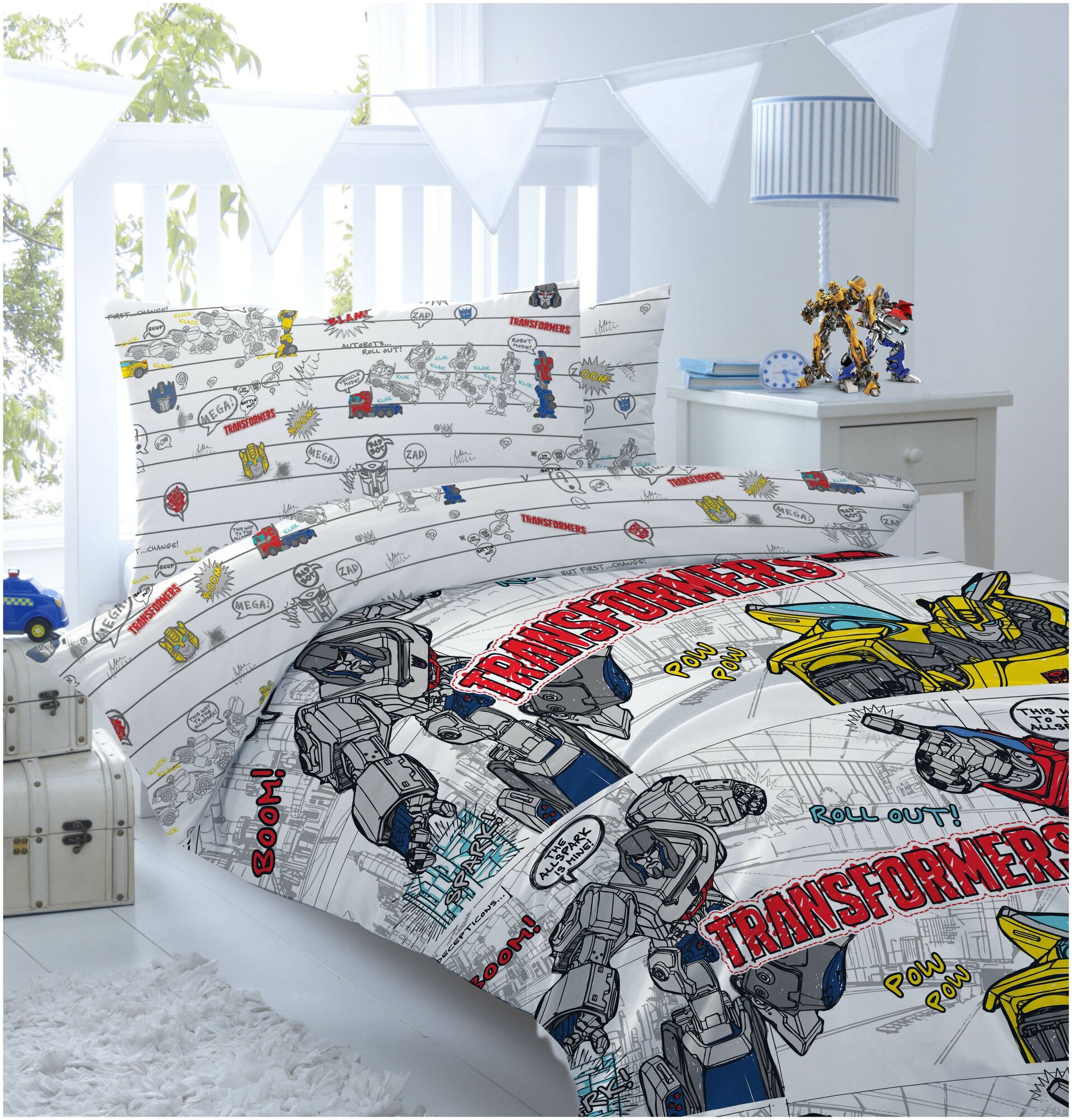 фото Комплект постельного белья Mona Liza Kids Transformers Bumblebee