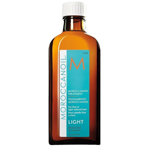 Moroccanoil Oil Light Treatment for Blond or Fine Hair - Восстанавливающее и защищающее несмываемое масло для светлых или тонких волос 25 мл