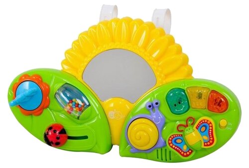 Развивающая игрушка PlayGo Sunflower Activity Center, желтый/зеленый