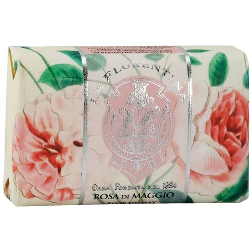 La Florentina Мыло кусковое Rose of May, 200 г la florentina hand cream rose of may