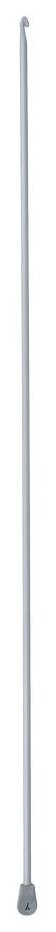 Крючок GAMMA для тунисского вязания, металлический, d2,5мм, 36см, 1шт