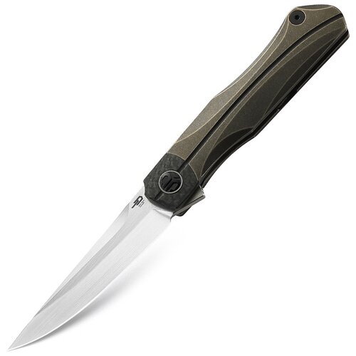 Нож складной Bestech Knives Thyra BT2106B grey нож thyra bohler uddeholm m390 titanium carbon fiber bt2106b от bestech knives
