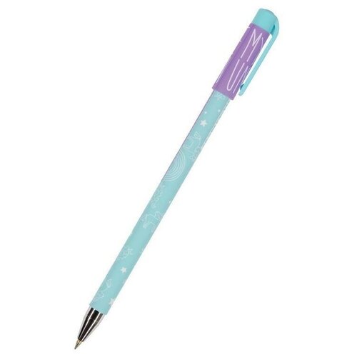 Ручка шариковая Bruno Visconti HappyWrite Единорог и радуга (0.38мм, синий цвет чернил) 1шт. (20-0215/54)