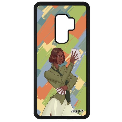 фото Чехол на телефон galaxy s9 plus, "фокусник" девушка трюк utaupia
