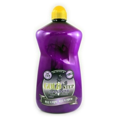 KMPC GOLD STEP Кондиционер для белья, с частицами золота, сладкий фруктовый аромат, 1.1 л, арт. 582484