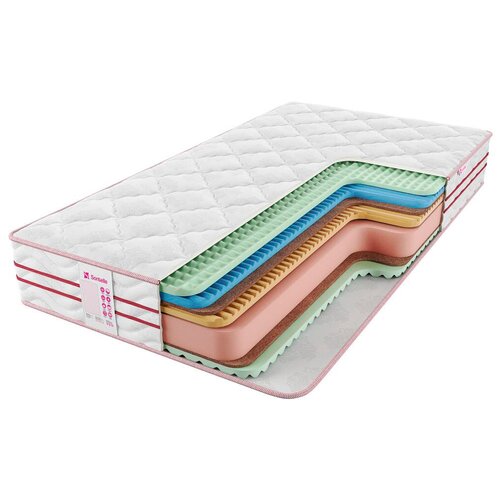 фото Матрас sontelle roll up middle-shape, белый