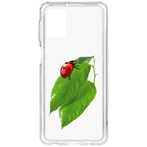 фото Чехол на samsung galaxy m31s kruche print ladybug