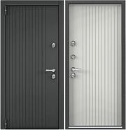 Дверь входная Torex для дома Village advanced 950х2050 левый, тепло-шумоизоляция терморазрыв антикоррозийная защита, замки 4го и 3го класса, серый