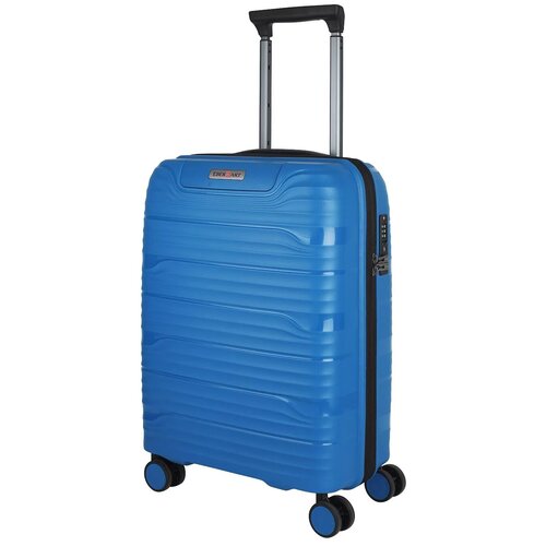 чемодан eberhart 46 л размер s красный Чемодан Eberhart, 35 л, размер S, синий