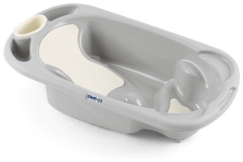 Анатомическая ванночка CAM Baby Bagno, серый/белый, 52.5х23х97 см