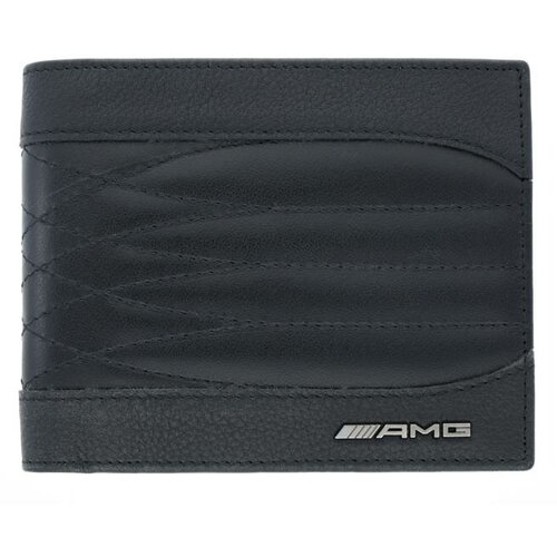 Кожаный кошелек Mercedes-AMG Wallet, Black