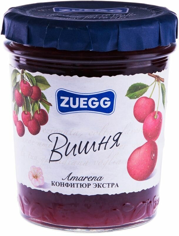 Конфитюр ZUEGG вишня, 320 г - фото №8