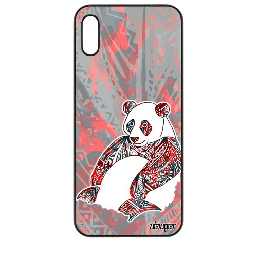 фото Чехол на смартфон honor 8a, "панда" китайский медведь utaupia