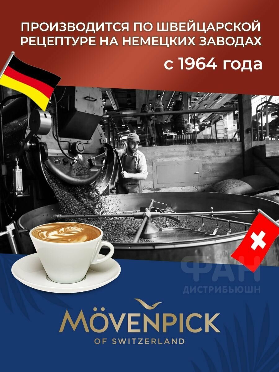 Кофе в капсулах Movenpick Lungo сrema 10*5.7г J.J. Darboven - фото №8