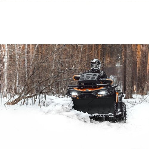 Комплект снегоотвала Quick3 black 150 см + комплект крепежа / 2444.0165.1. B