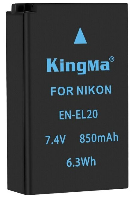 Аккумулятор для Nikon EN-EL20 KingMa 850mAh