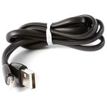 USB кабель Pro Legend плоский Iphone 5, 6s, 8 pin, 1м, чёрный - изображение