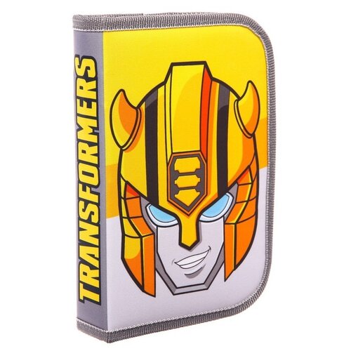 Сима-ленд Пенал 1 секция Transformers Бамблби 7584959, желтый