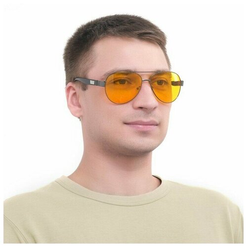 фото Очки солнцезащитные водительские поляризационные "мастер к", 4х14 см мастер к.