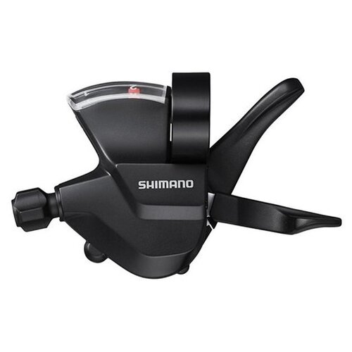 SHIMANO Шифтер Altus, M315, левый, 2 скорости, трос 1800мм, ESLM3152LB