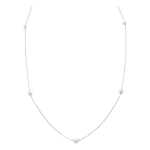 PLATINA jewelry Золотое колье без камней 07-0209-00-000-1120-01, размер 40