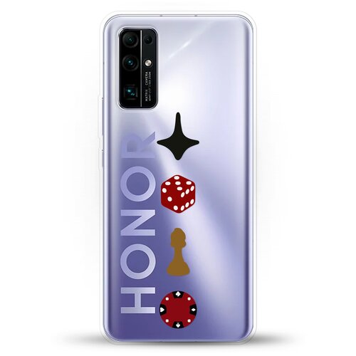 фото Силиконовый чехол начало на honor 30 andy & paul