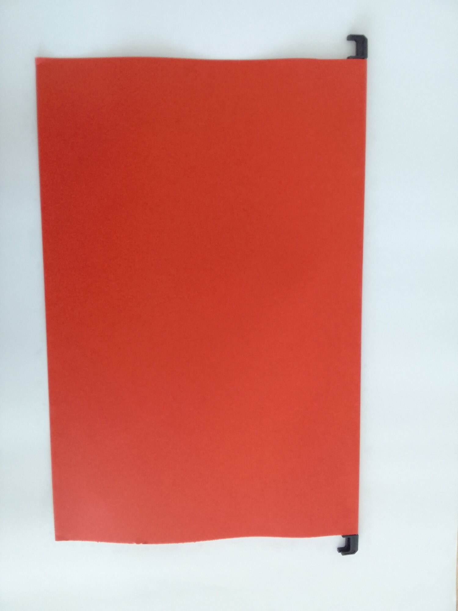 Подвесные папки А4/Foolscap (406х245 мм), до 80 листов, комплект 10 шт, красные, картон