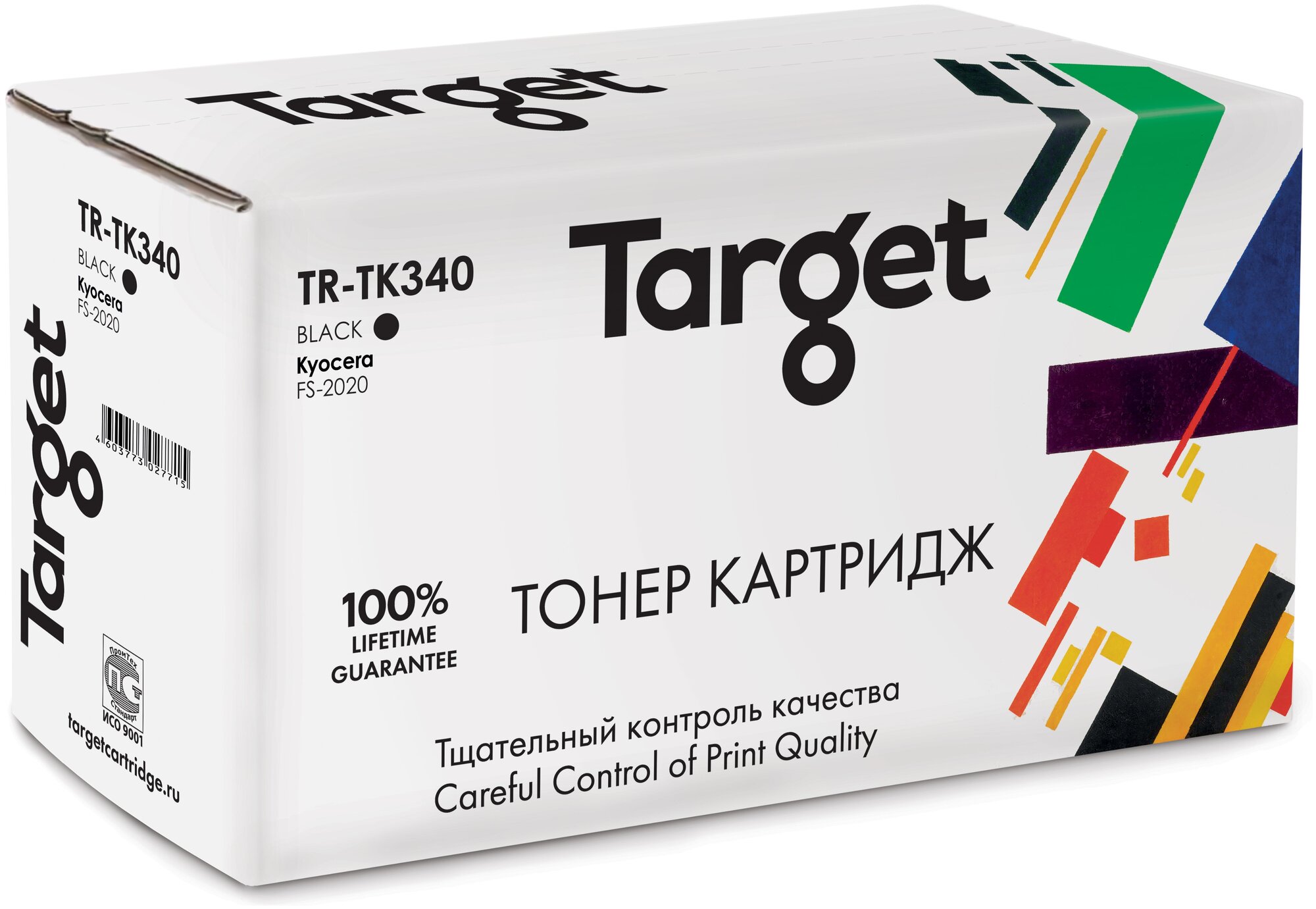 Тонер-картридж Target TK340, черный, для лазерного принтера, совместимый
