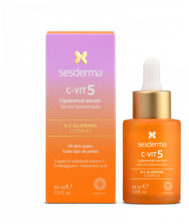 Sesderma C-VIT 5 Липосомальная сыворотка с комплексом витамина С (5 форм), 30 мл